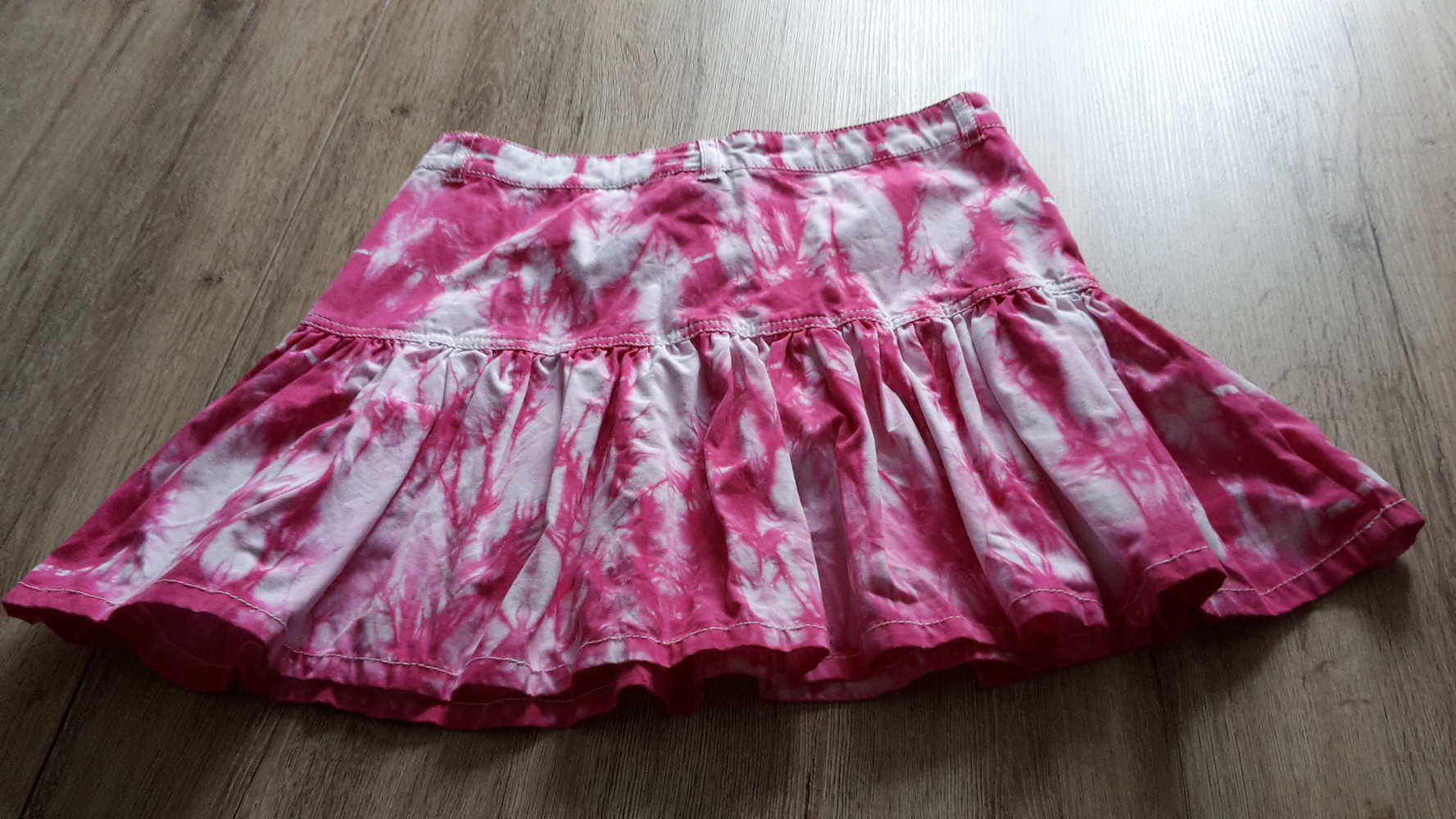 Camouflage Rock Pink weiß Faltenrock 