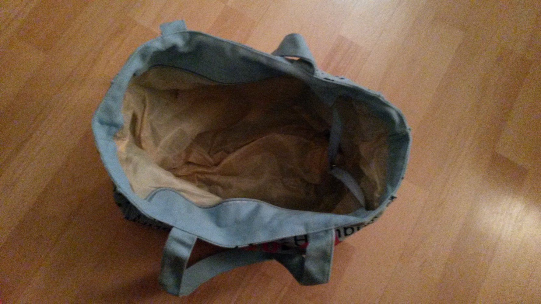 Blaue Hamburg Tasche / Shoppingbag