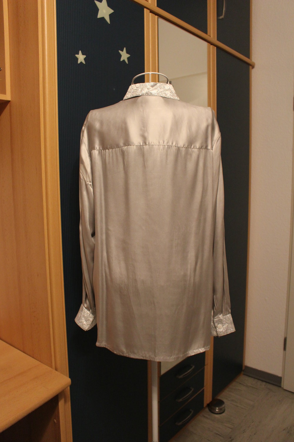 334. Seidenbluse von Heine, Gr. 38-40