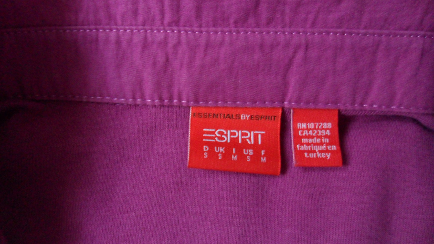 Esprit - Poloshirt mit langem Arm - Langarmshirt - Shirt - S - 