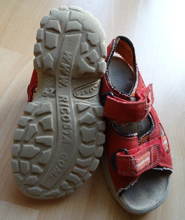 Ricosta Sandale Gr. 29 rot - WMS - Weit