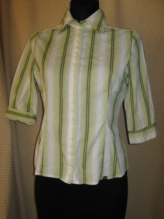 NEU * Edel * Freizeit * Business * Streifen * Hemd- Bluse 