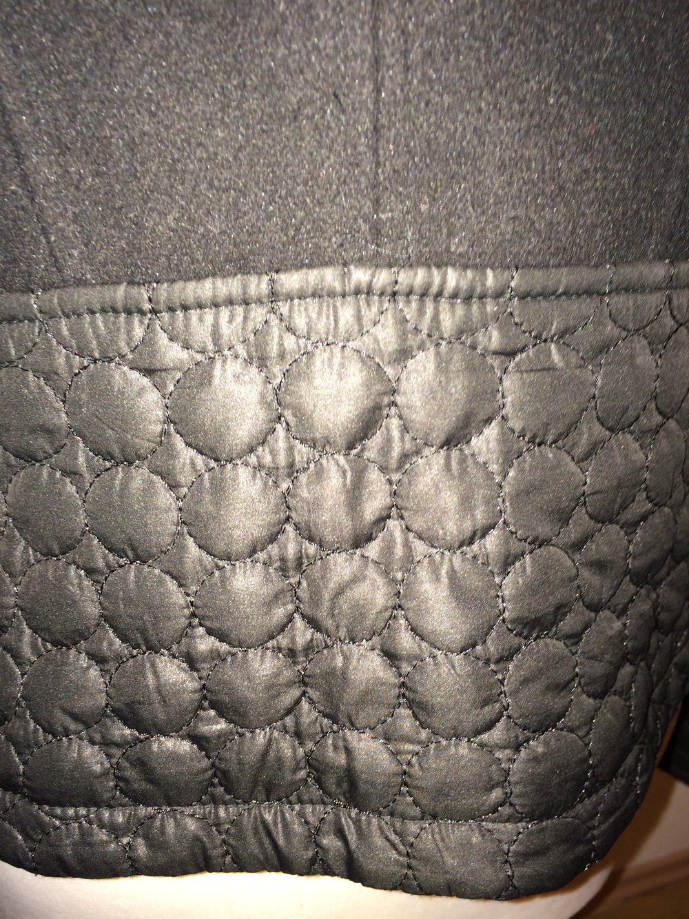 Biker Jacke Winter warm mit Fell und Stepp