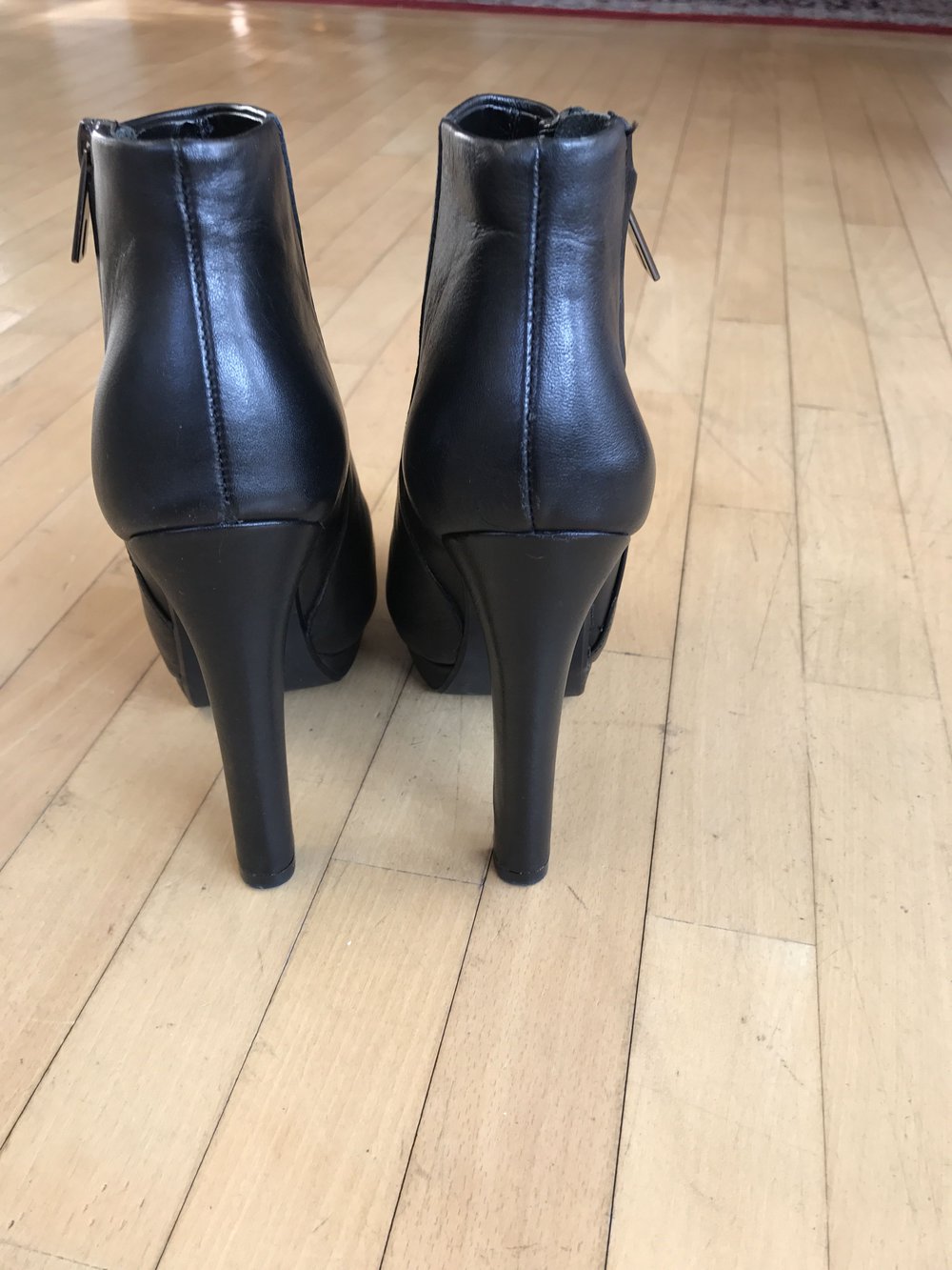 Zara High Heel Ankle Boots