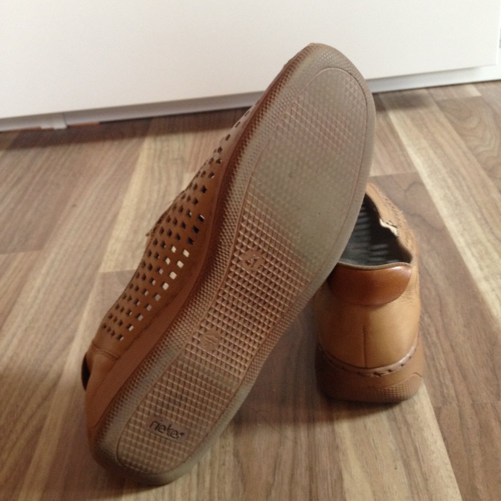 braune Schuhe Rieker Antistress