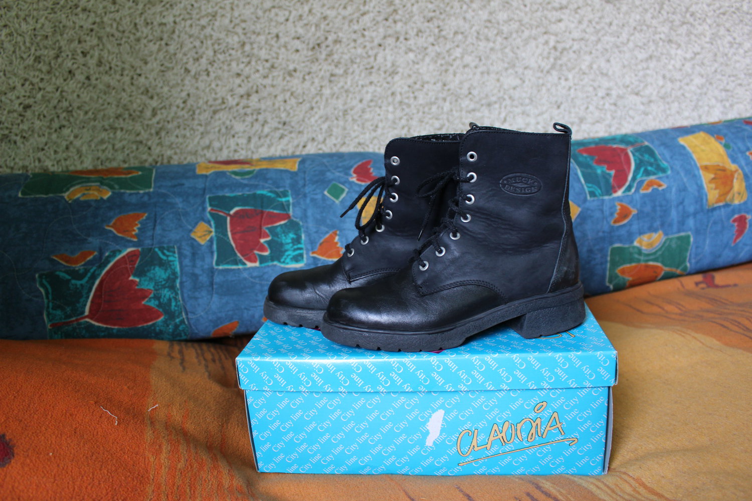 228. Lederboots/Stiefeletten von Muck design, Gr. 35