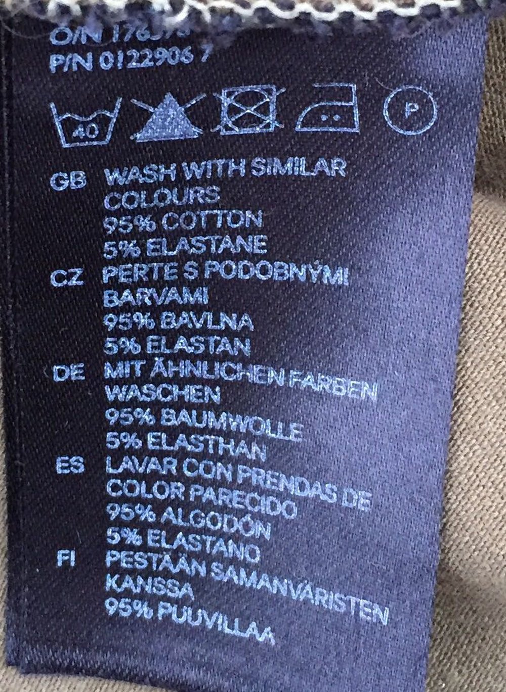 H&M Tubetop TUBE khaki olive Gr. S