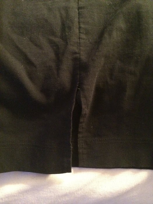 gepunktetes Kleid schwarz weiß