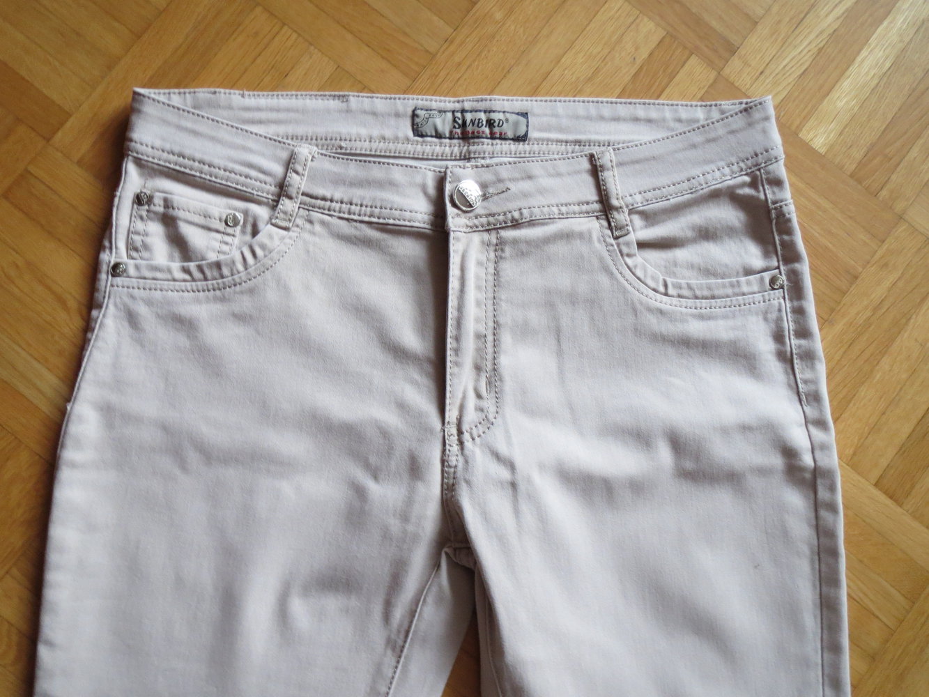 Jeans, Gr.42/M, beige
