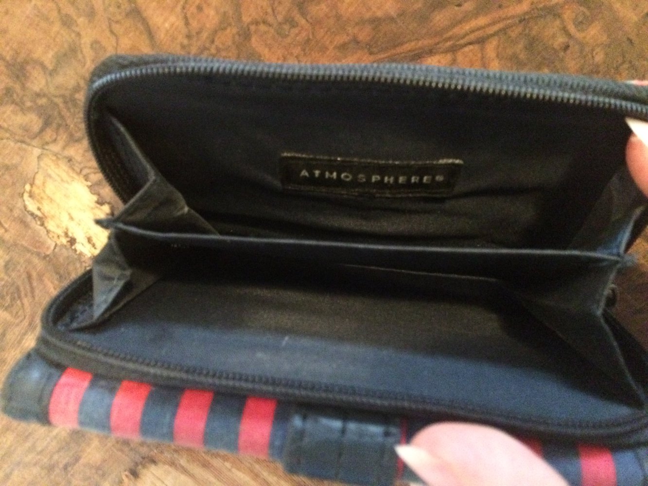 Portemonnaie Geldbörse Streifen marine sailor