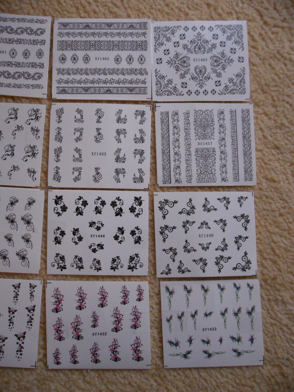 Nagelsticker Wassertatoos 4