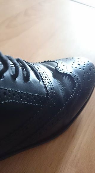 Schwarze Budapester - Streetstyle, Vintage, Elegant