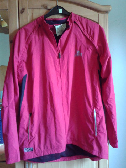 tolle Jacke, rot, Regenjacke, ärmellos, neu, XXL, Herbst, Frühling, Übergangsjacke