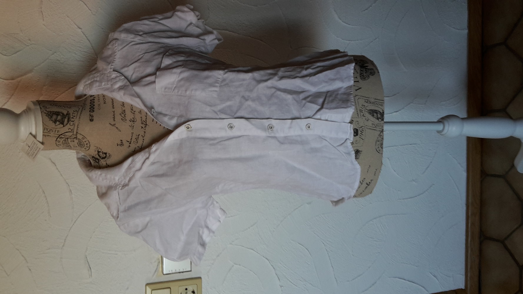 weiße Leinenbluse von Street One 