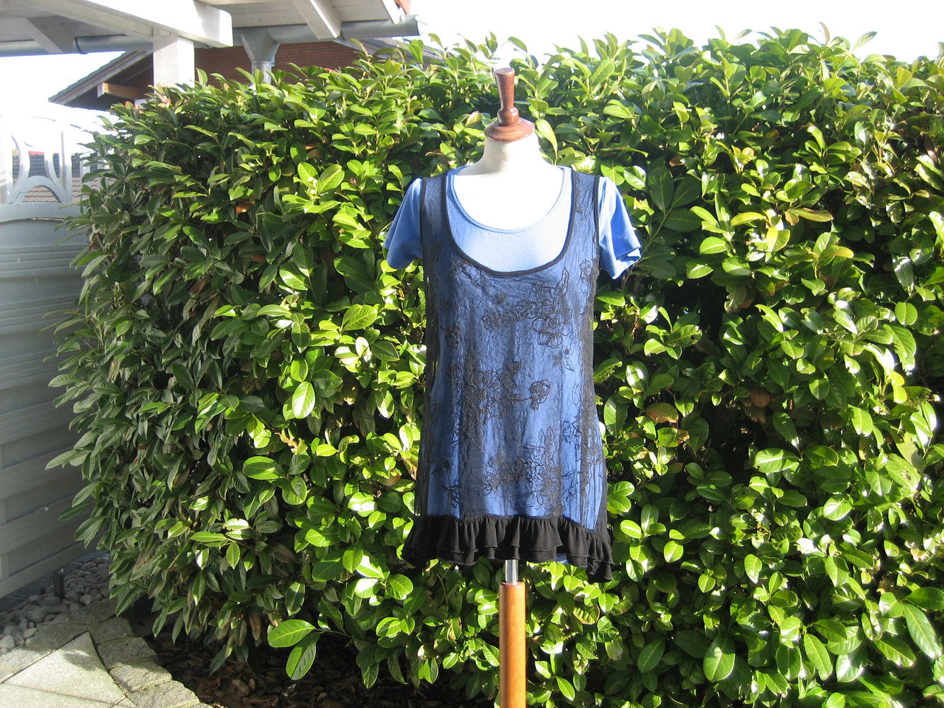 Starke Tunika Gr. 42/44, ideal für unzählige Mode-Ideen - kaschiert toll!