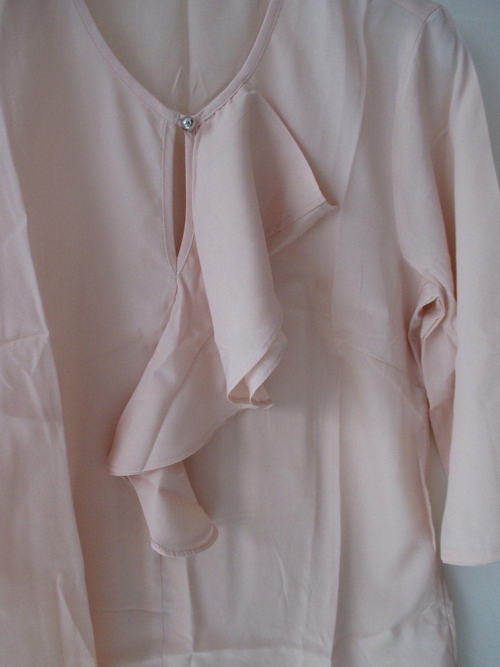 Tunika mit Wasserfallkragen, nute, Gr. 38 , neu 