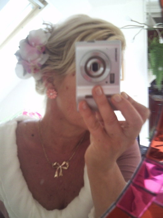 Orchidee Haarklammer