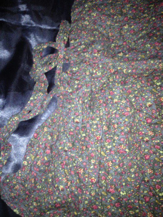 Top Blümchenmuster Blumen Größe S