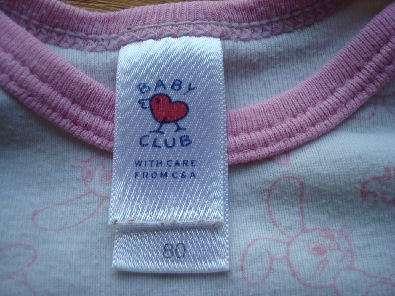 Body lang, Langarmbody Gr. 74