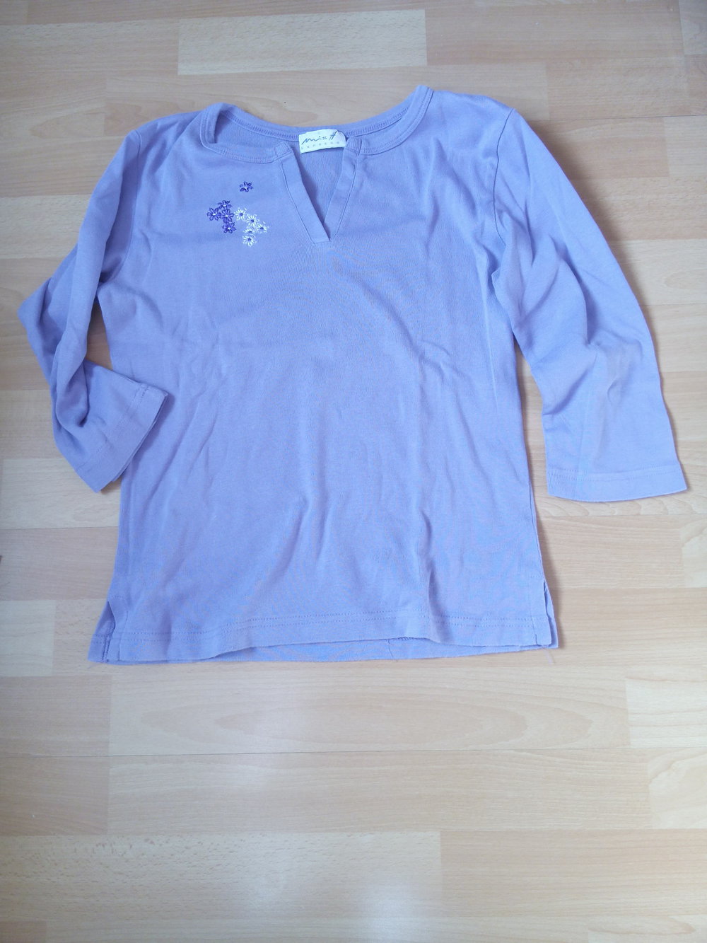 lila Shirt 3/4 Arm MIss H 36
