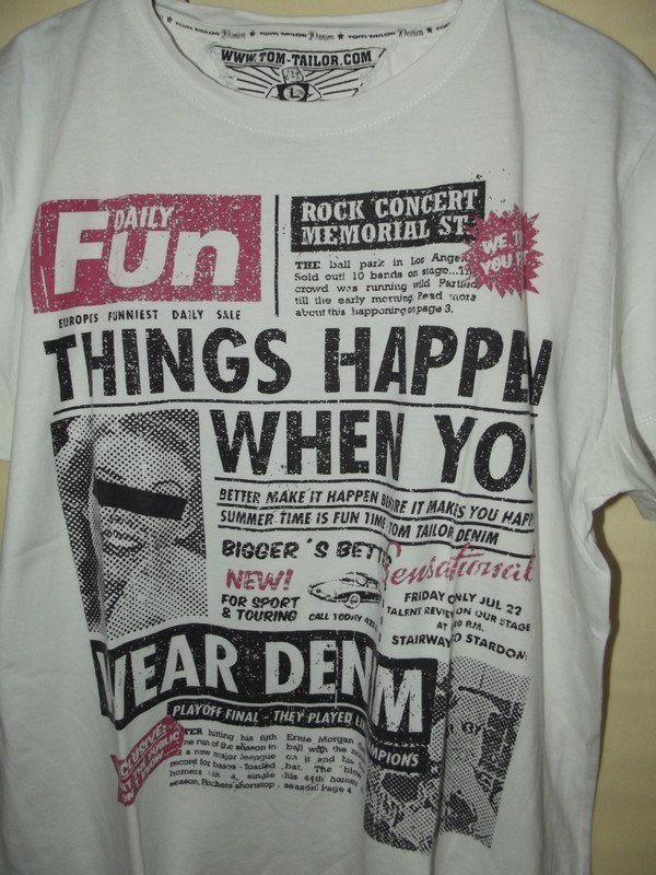 Sehr schönes kurzarm Shirt von Tom Tailor