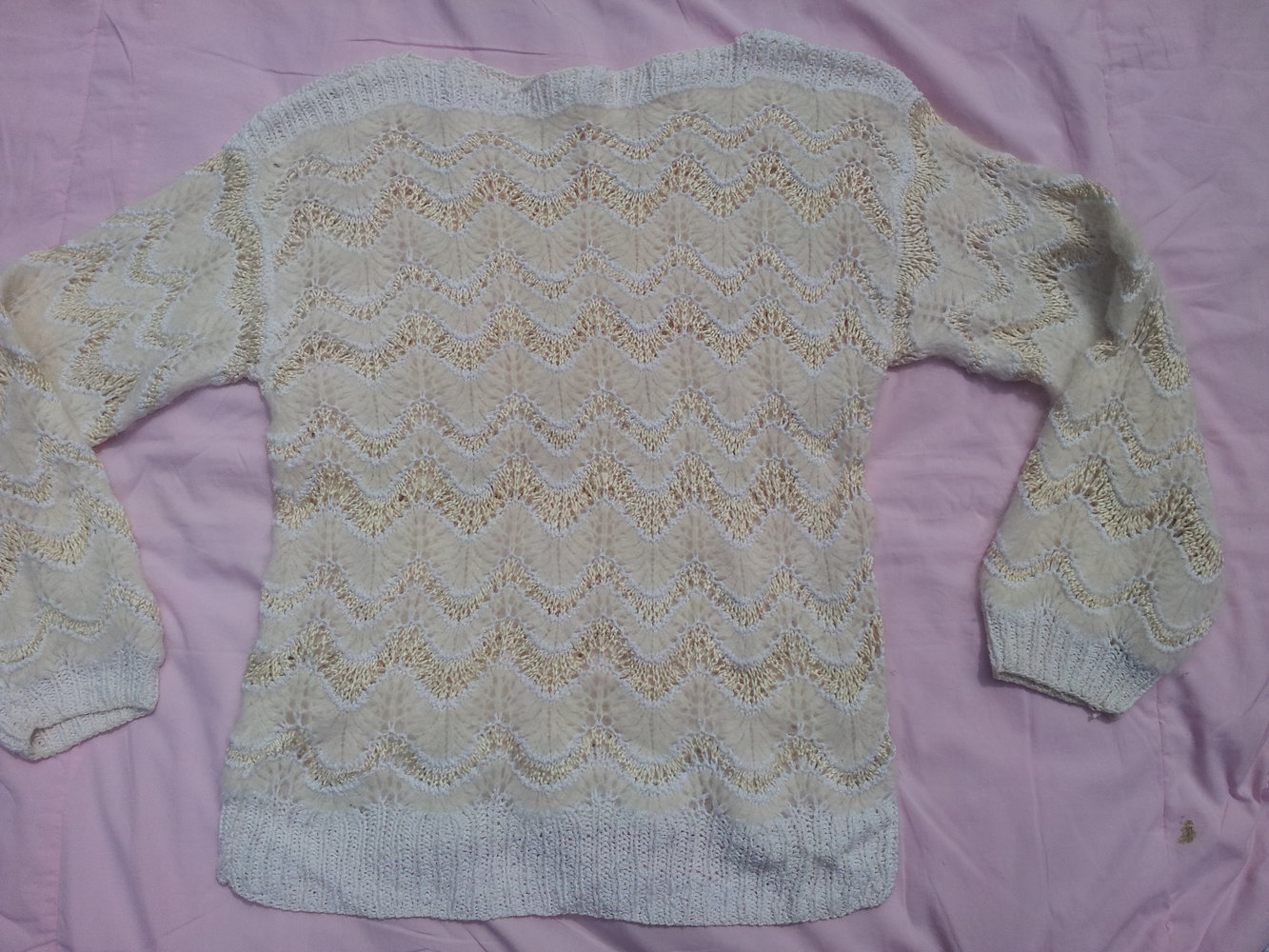 Pullover Strick Seidenwolle Cashmerewolle weich