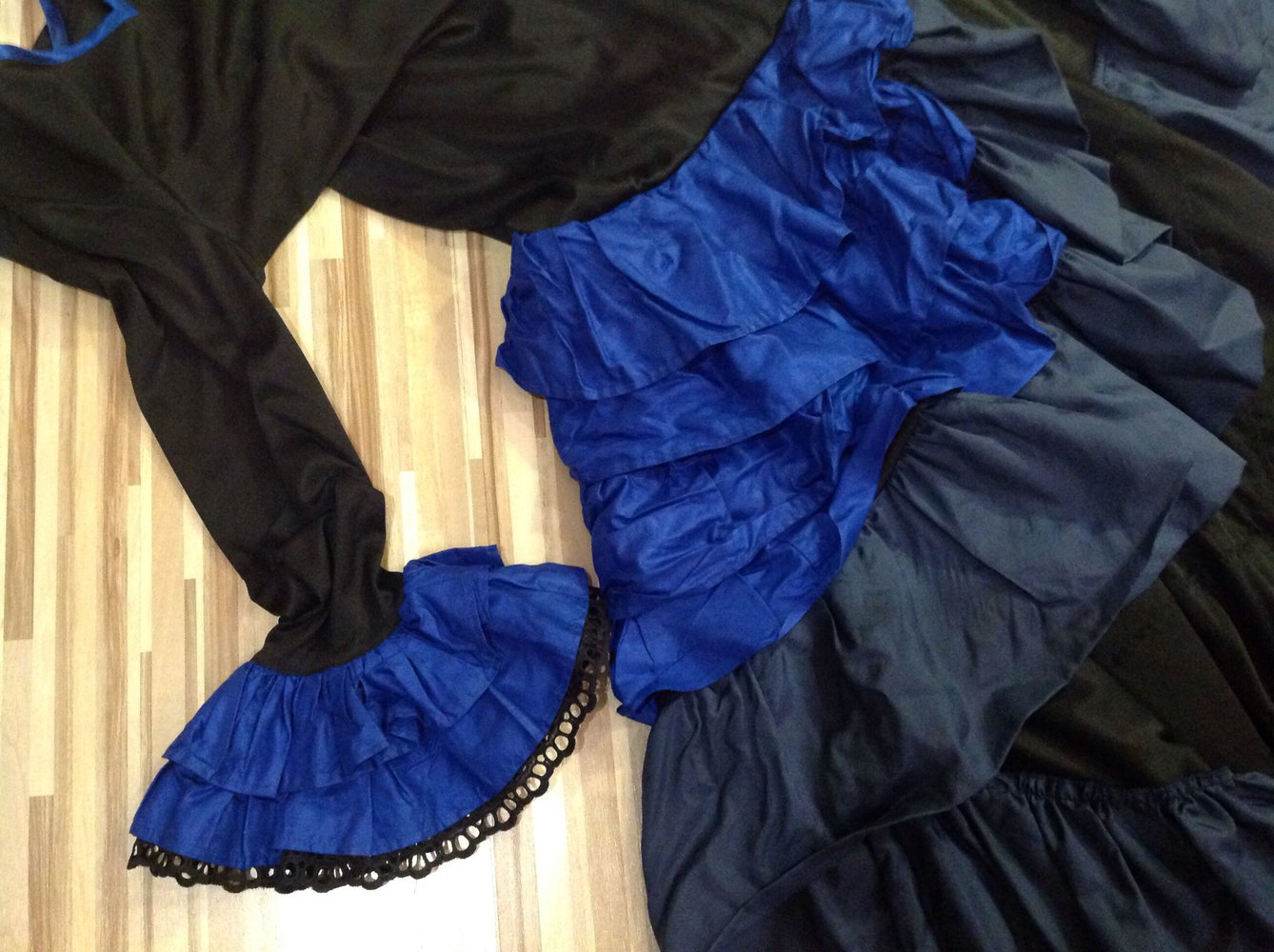 Spanier Kleid - Flamenco Kleid - Kostüm, Größe 32/34