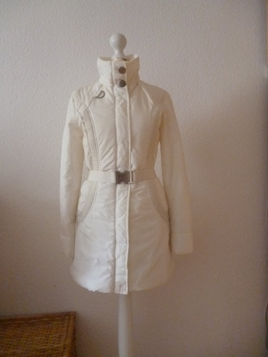 Mango Jacke Mantel weiß Übergang/ Winter