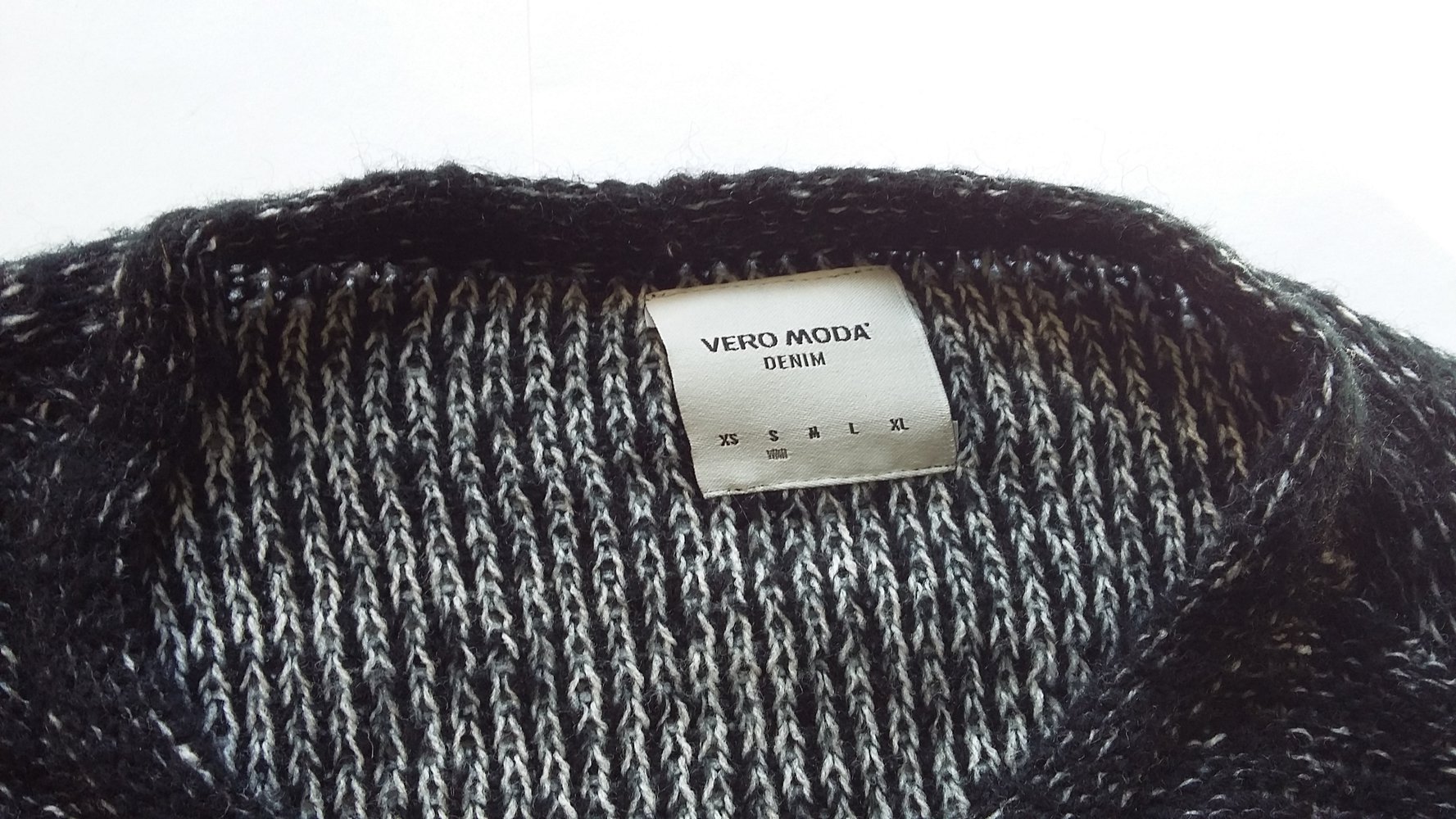 Strickjacke VERO MODA Gr. S / 38 Top Zustand schwarz grau