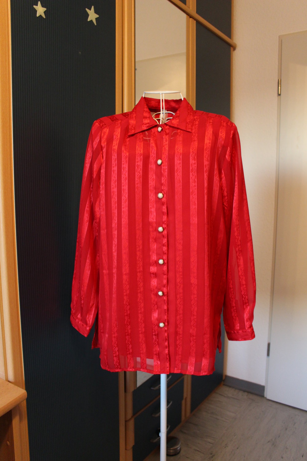 336. Festliche Retro-Bluse von Klingel, Gr.38-40