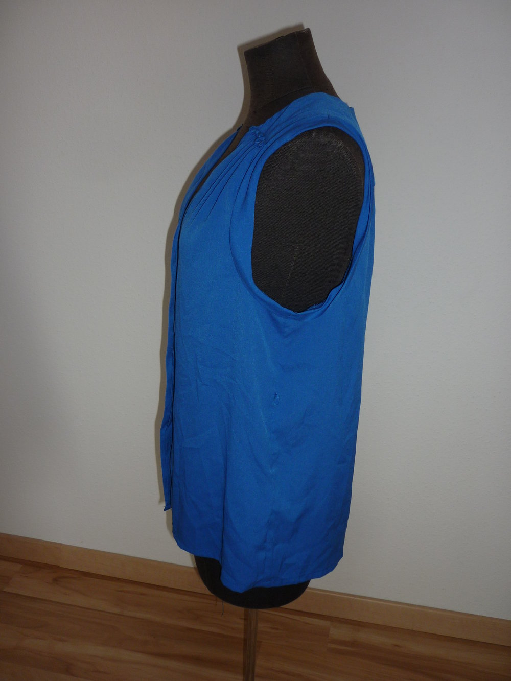 H&M Bluse Chiffon blau Größe XS 34 36 