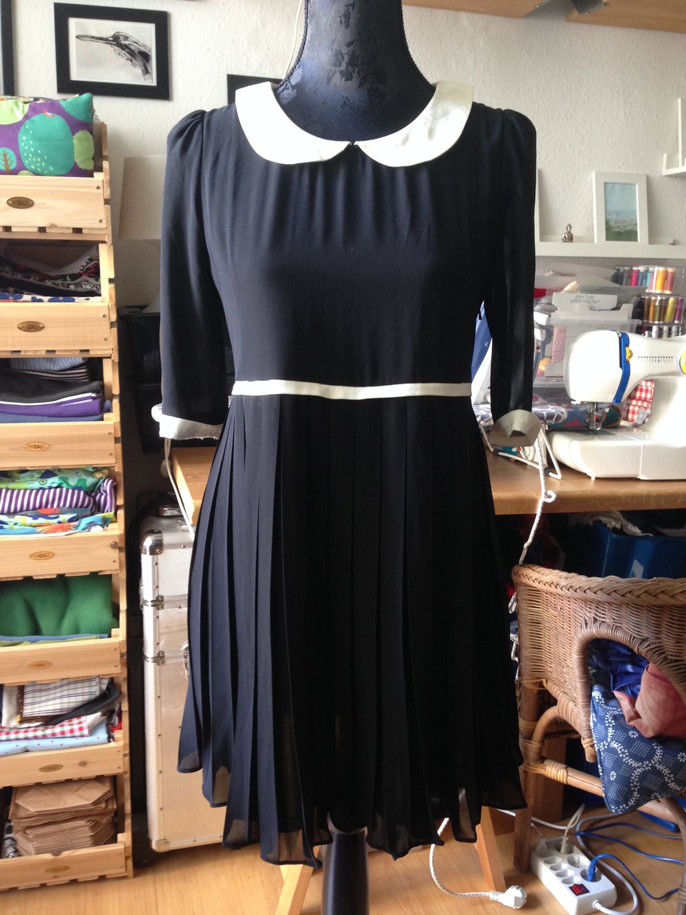 schwarz / weisses Kleid 