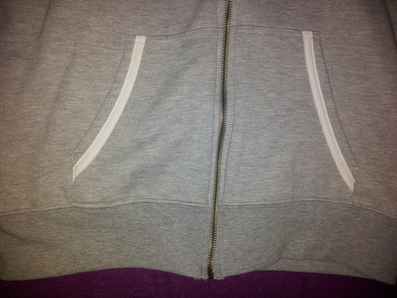 Kaputze Jacke Sportjacke grau Hannover 96 Die Roten Neu