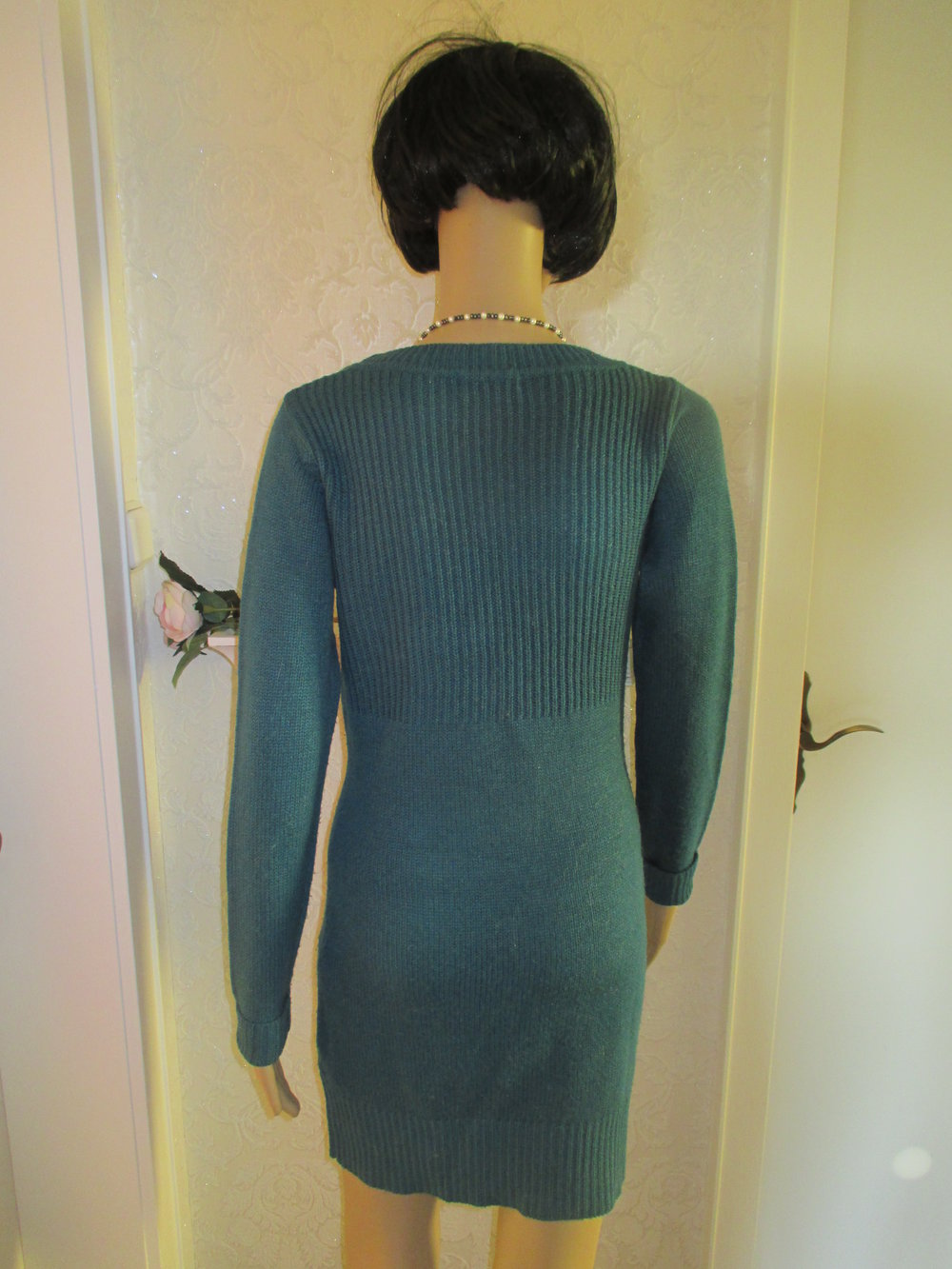NEU Strick Mini- KLEID oder Long PULLOVER 