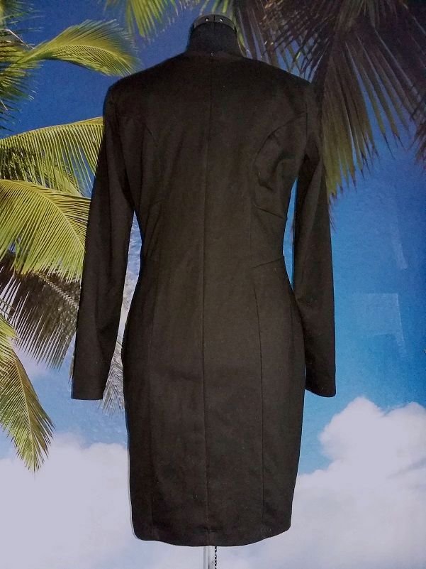 H&M kurzes Kleid mit langen Ärmeln * Gr. M * schwarz