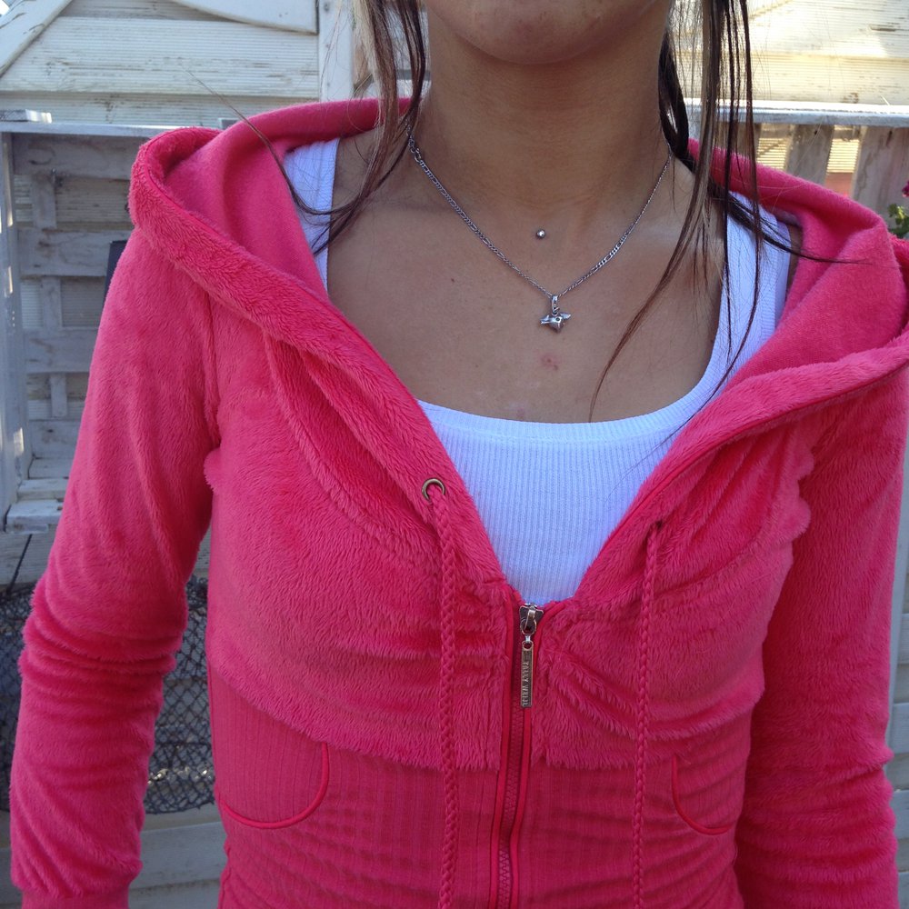 pinke flausche Jacke Gr. XXS Tally Weijl neu ! Blogger Damen hoodie