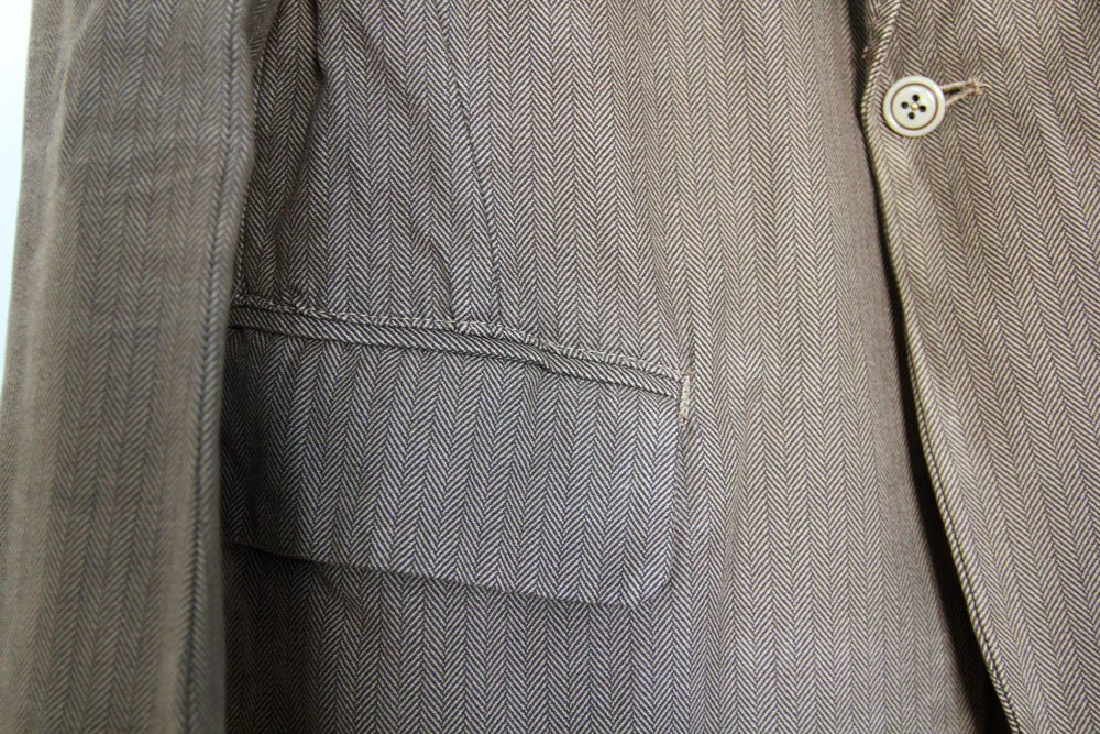 Diesel Sakko Herren Herringbone Fischgrätenmuster Gr. L wie M