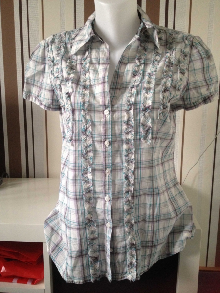 s,Oliver by Qs Kurzarm Bluse Gr 40