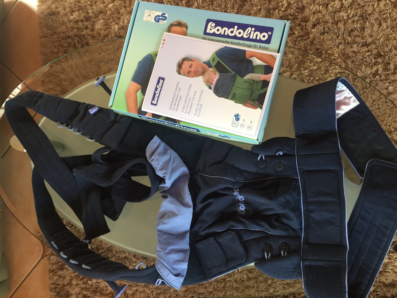 Hoppediz Bondolino ergonomische Komforttrage