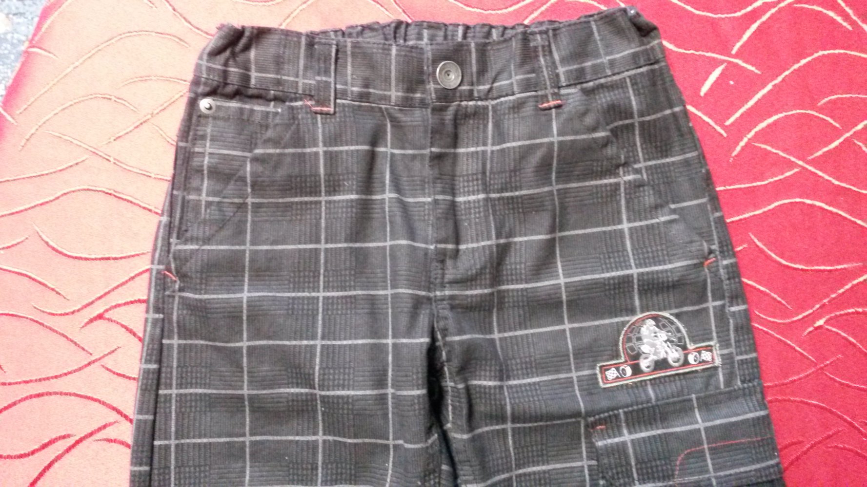 58. Karierte Hose, Gr. 134-140, 9/10 Jahre