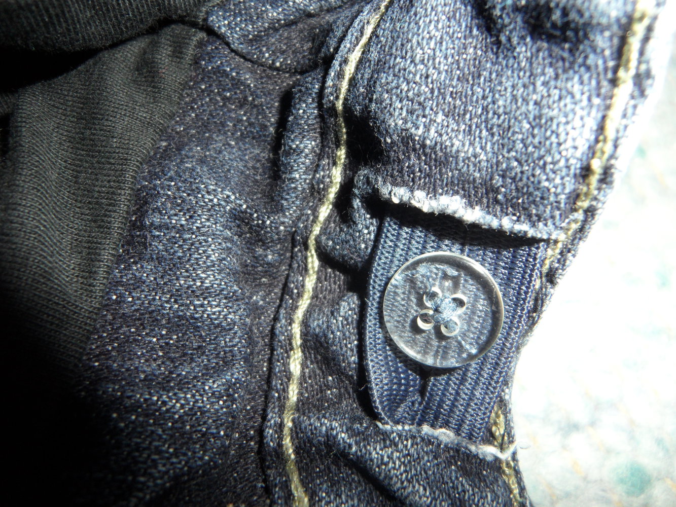 gefütterte Jeans Gr. 98