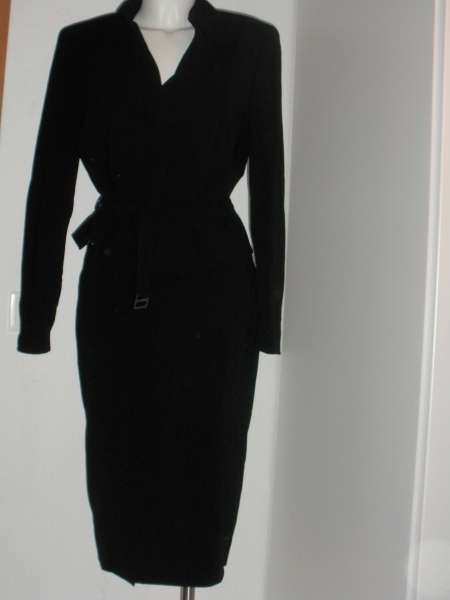 Kostüm -Jacke-Rock-schwarz-Gr. 36 Top