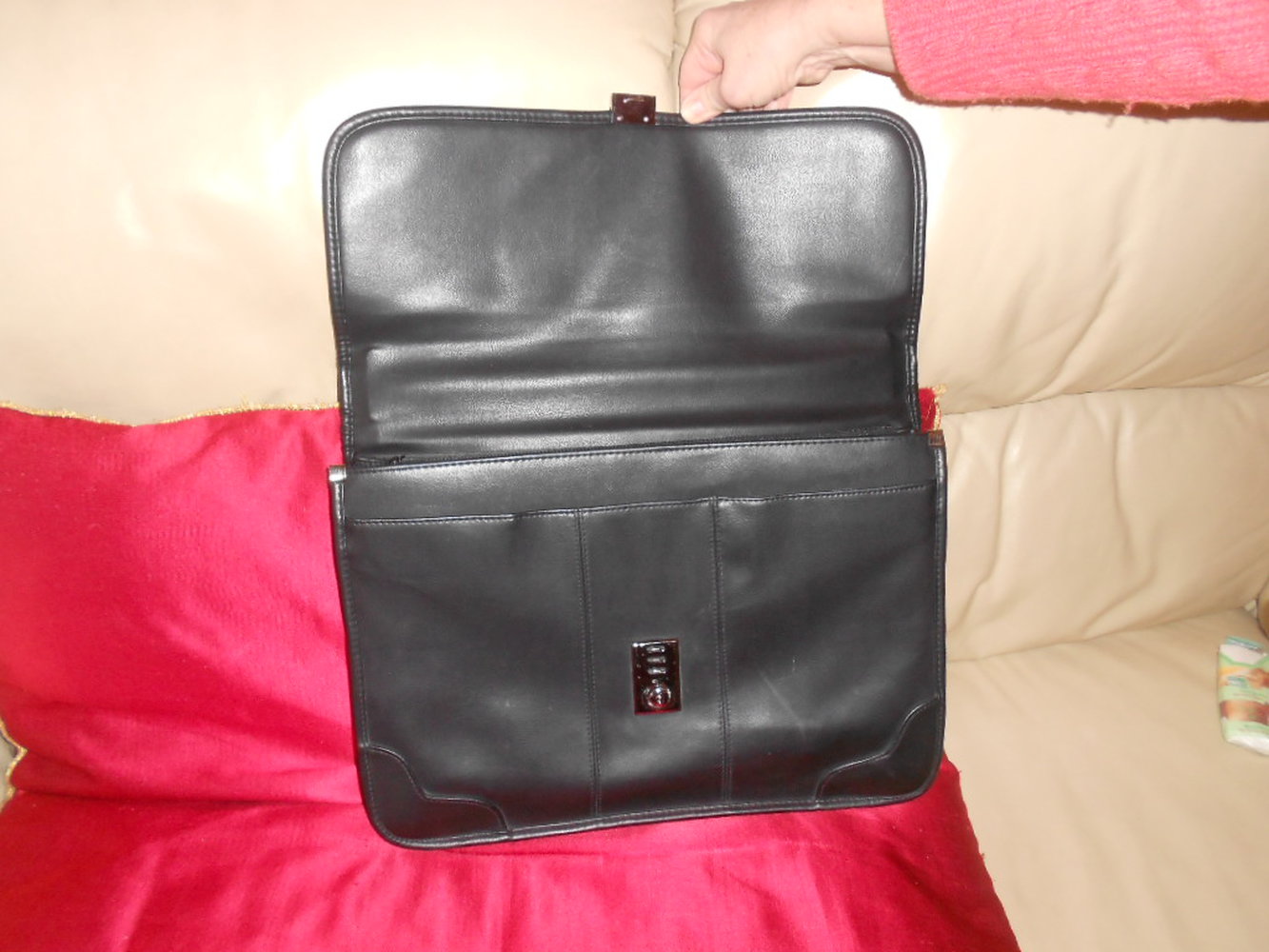 Daniel Ray - schwarze Aktentasche