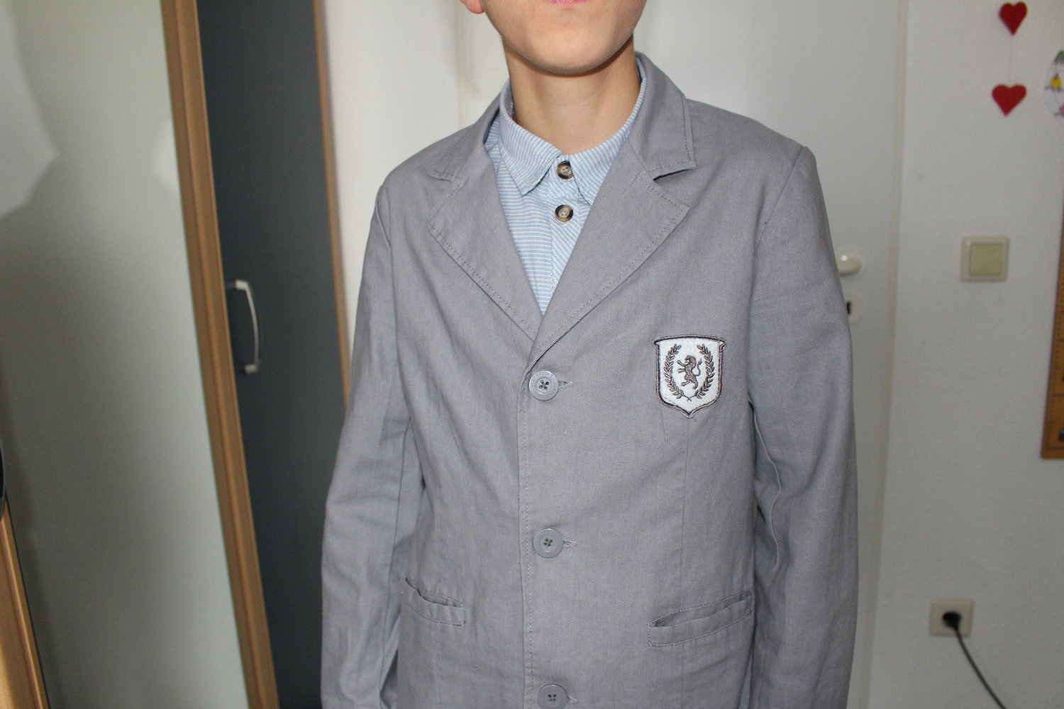 267. Sakko/Jacket von Vertbaudet, Gr. 140, 10 Jahre