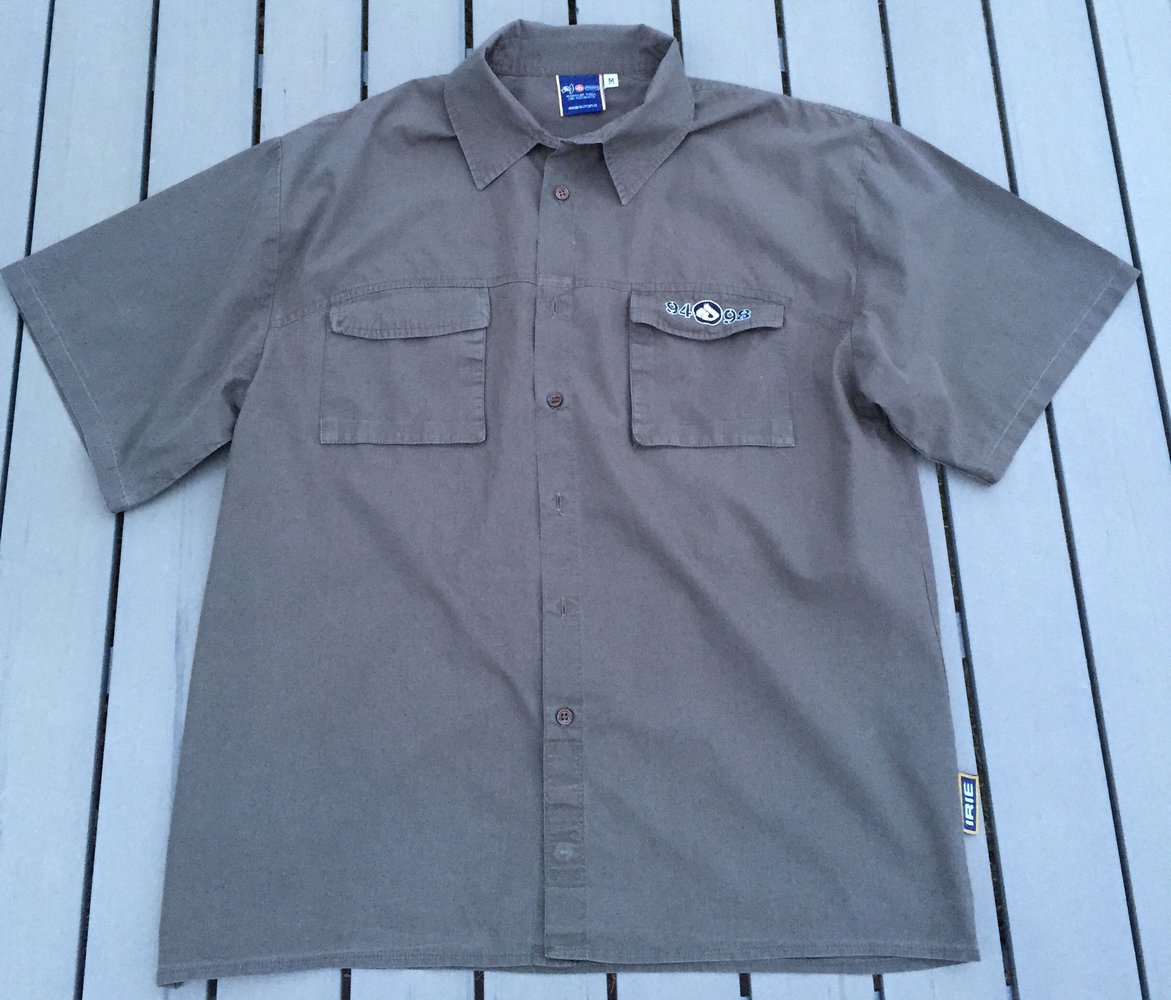IRIEDAILY Hemd Khaki Irie Daily Gr. M (L)