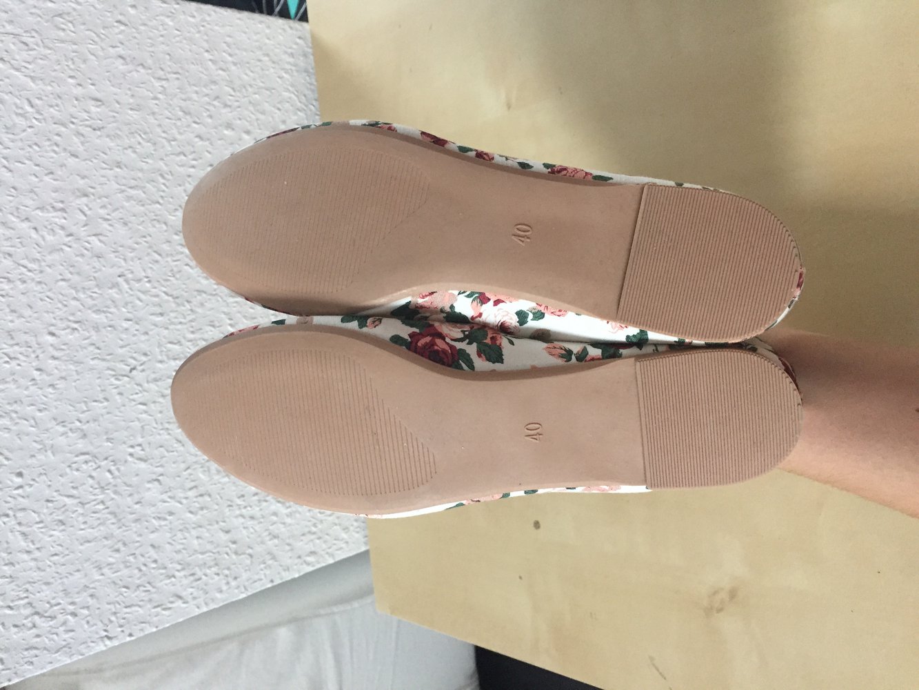 Süße Blümchen-Ballerinas von H&M