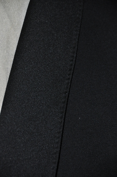 SMOKING Anzug Einreiher Schalkragen/Seidenspiegel Hose/Seidengalon Gr. 28    Gvl