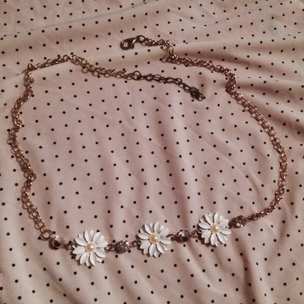 Blumen Kette - Gänseblümchen 