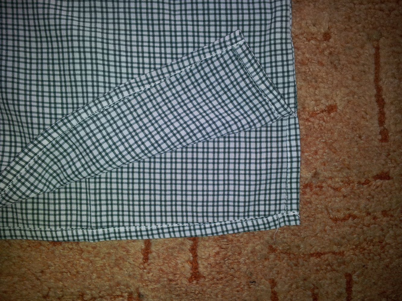 Trachten Bluse grün weiß Stickerei Gr. 40 NEU