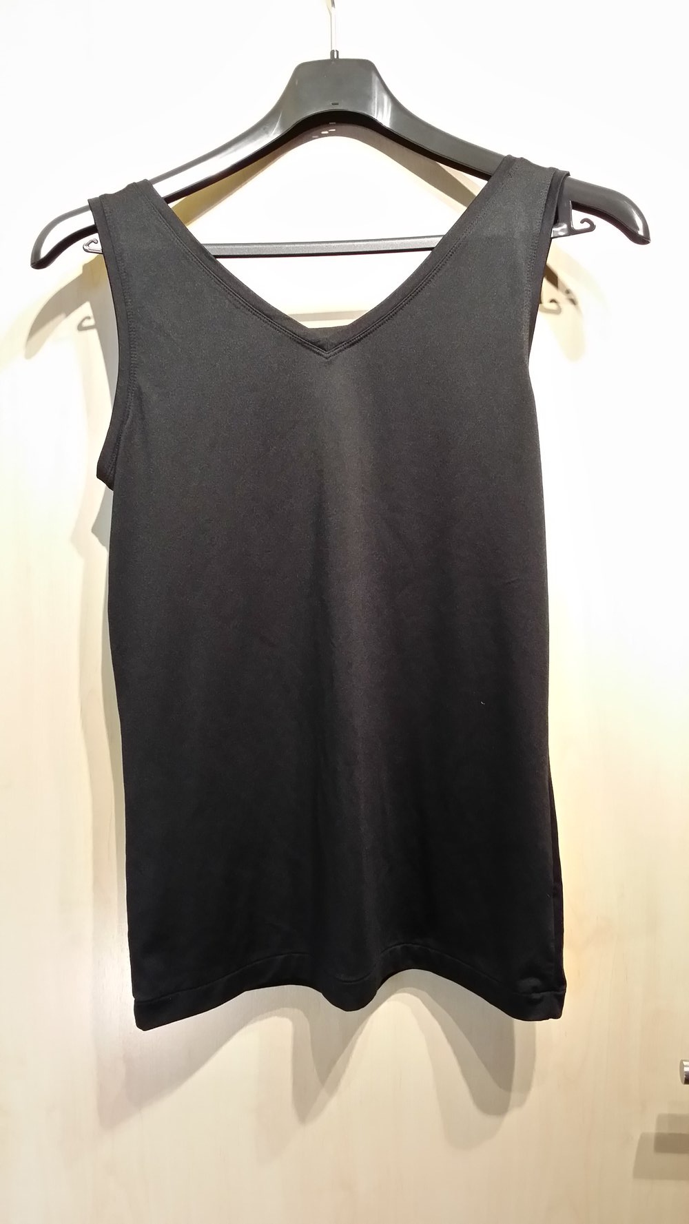 Top schulterfrei Damen schwarz XXL